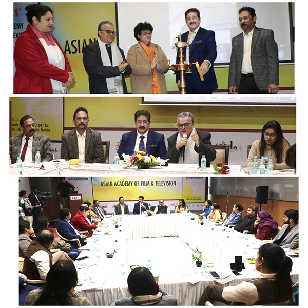 Sandeep Marwah Inaugurates First Physical Meeting of Global Media Education Council