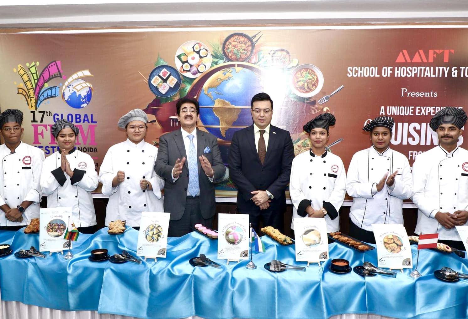 AAFT Presented Cuisines from Uzbekistan at 17th GFFN