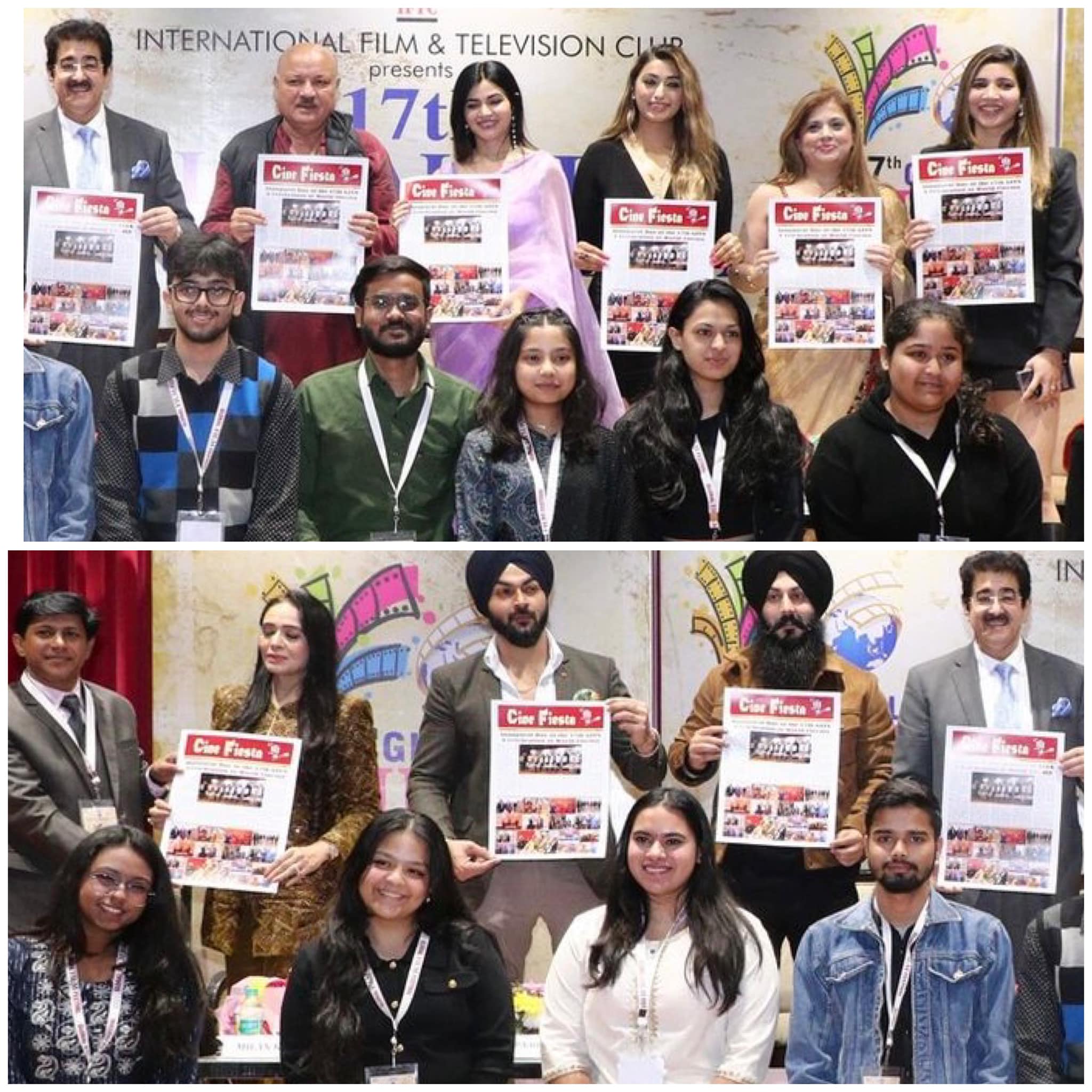 Delegates Appreciated Efforts of Students of Journalism at 17th GFFN