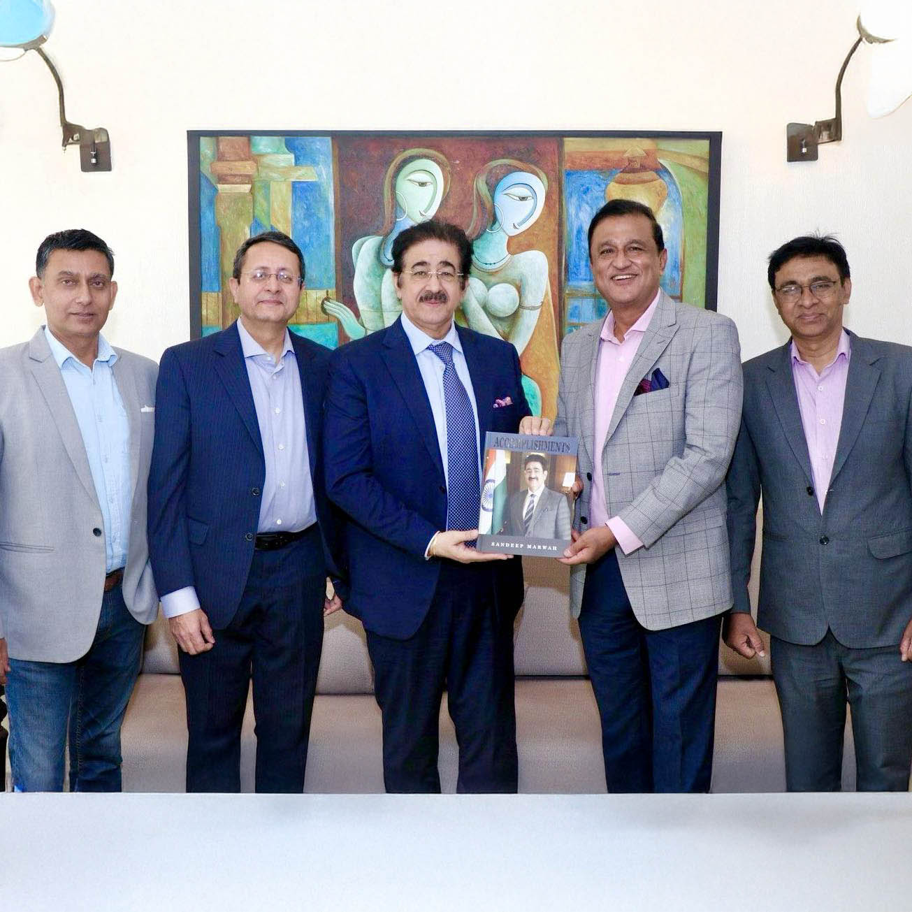 ICMEI and Integrated Chamber of Commerce Strengthen Ties with UAE Delegation Visit to Marwah Studios