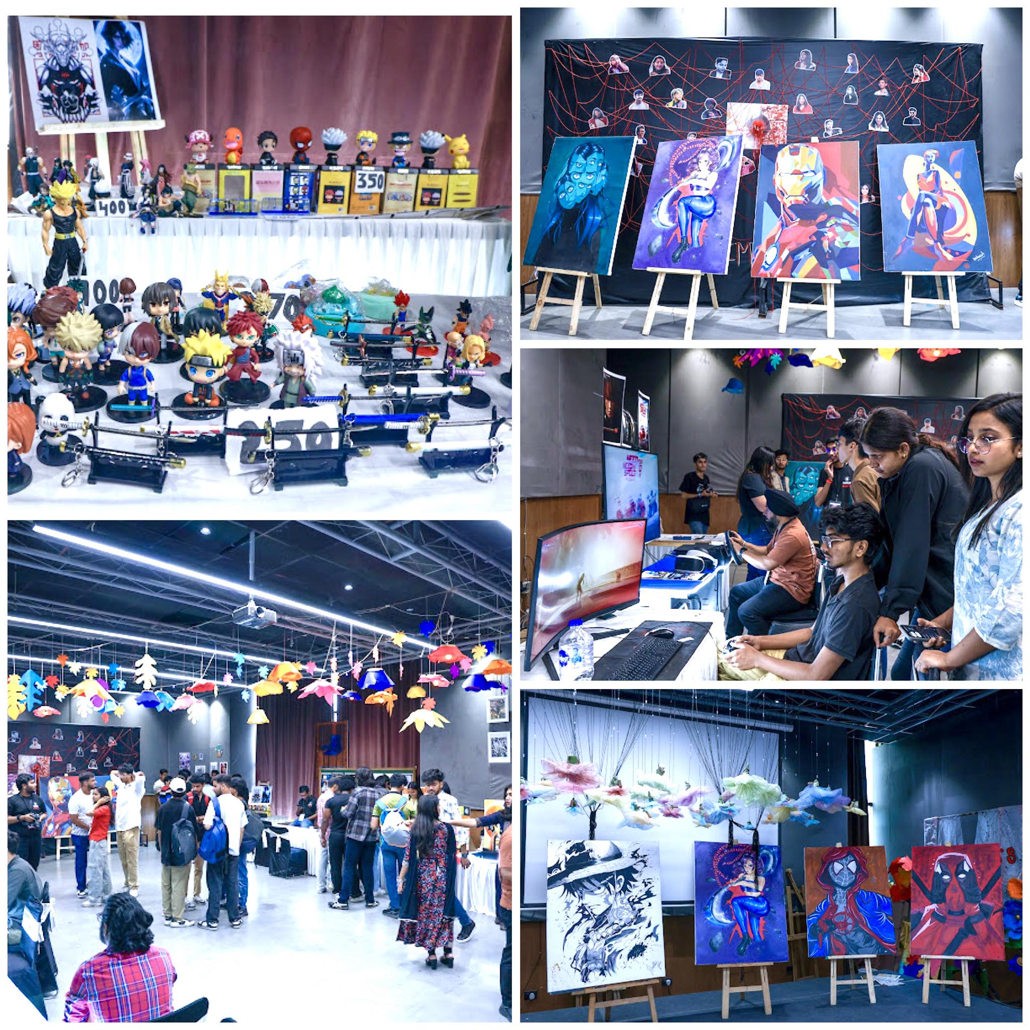Paintings and Animated Games as part of the ongoing Xtreme Champions League, India’s first national-level gaming championship