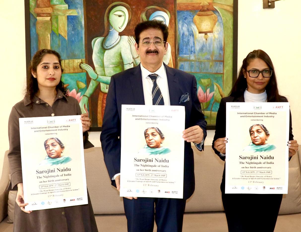 Marwah Studios Pays Glowing Tribute to Sarojini Naidu...
