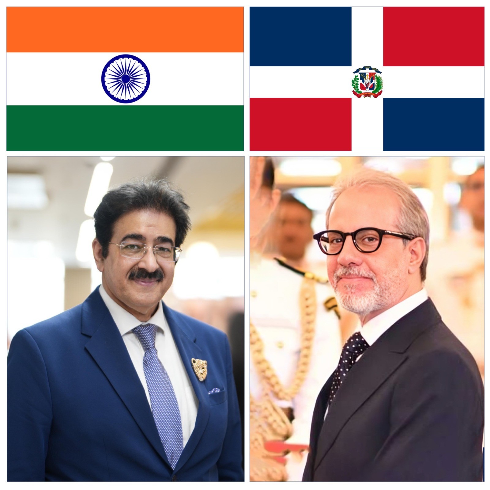 Dr. Sandeep Marwah Extends Congratulations to the Dominican...