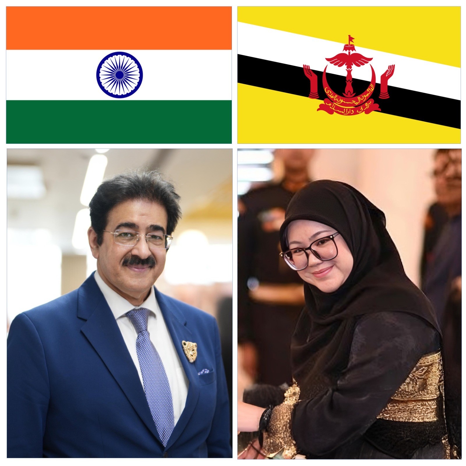 Dr. Sandeep Marwah Extends Congratulations to Brunei on...