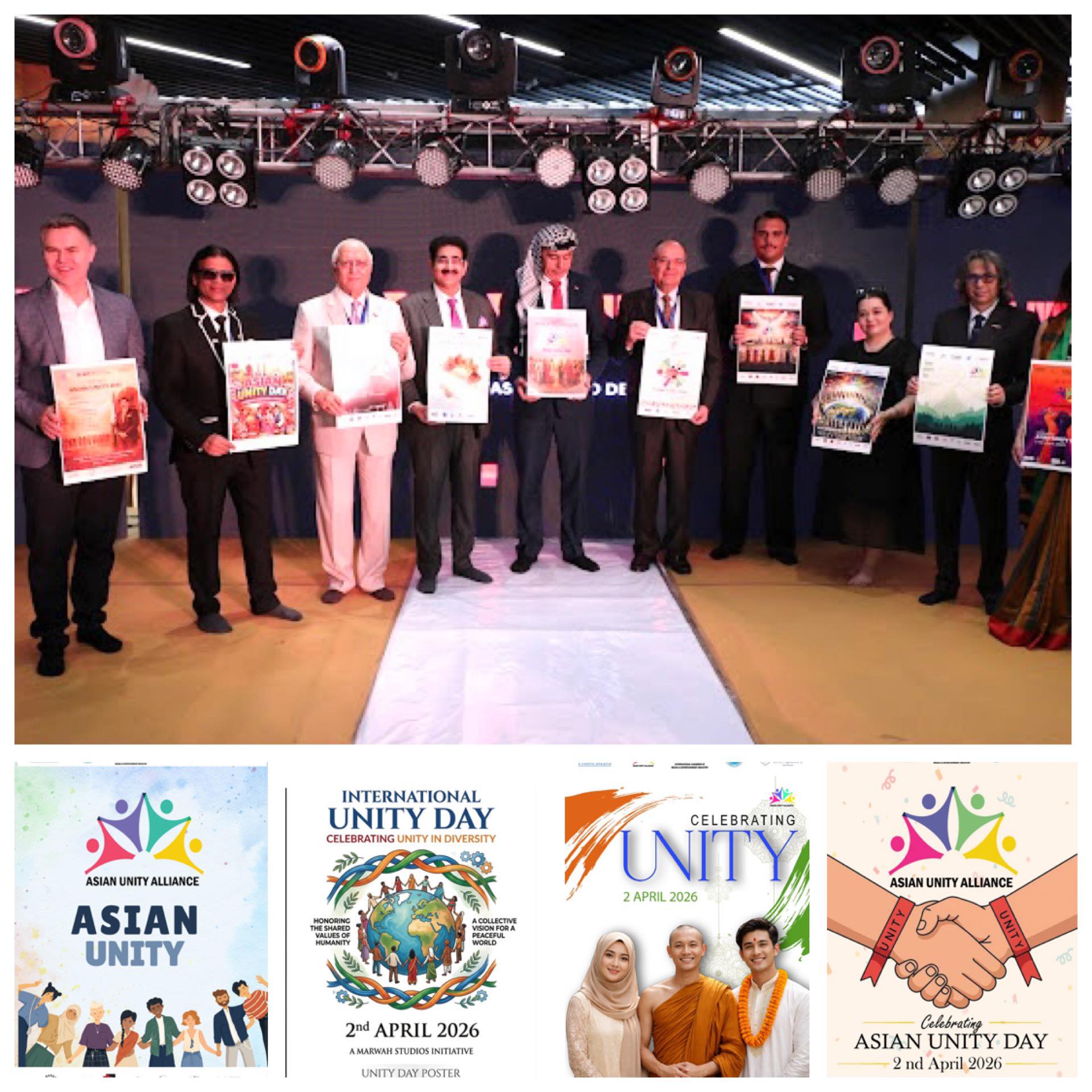 Grand Celebration of Asian Unity Day Held at...