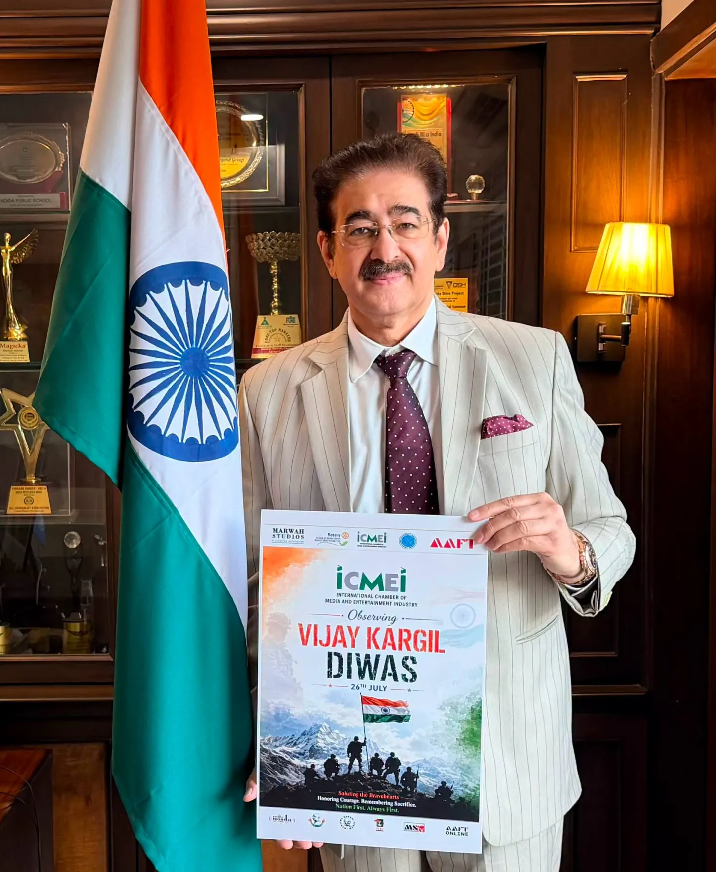 Kargil Vijay Diwas Celebrated with Patriotic Fervour at...