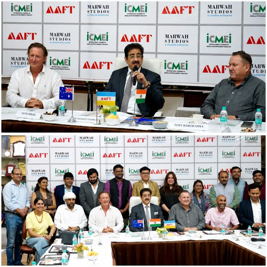 ICMEI Hosts Distinguished Australian Delegation at Marwah Studios...
