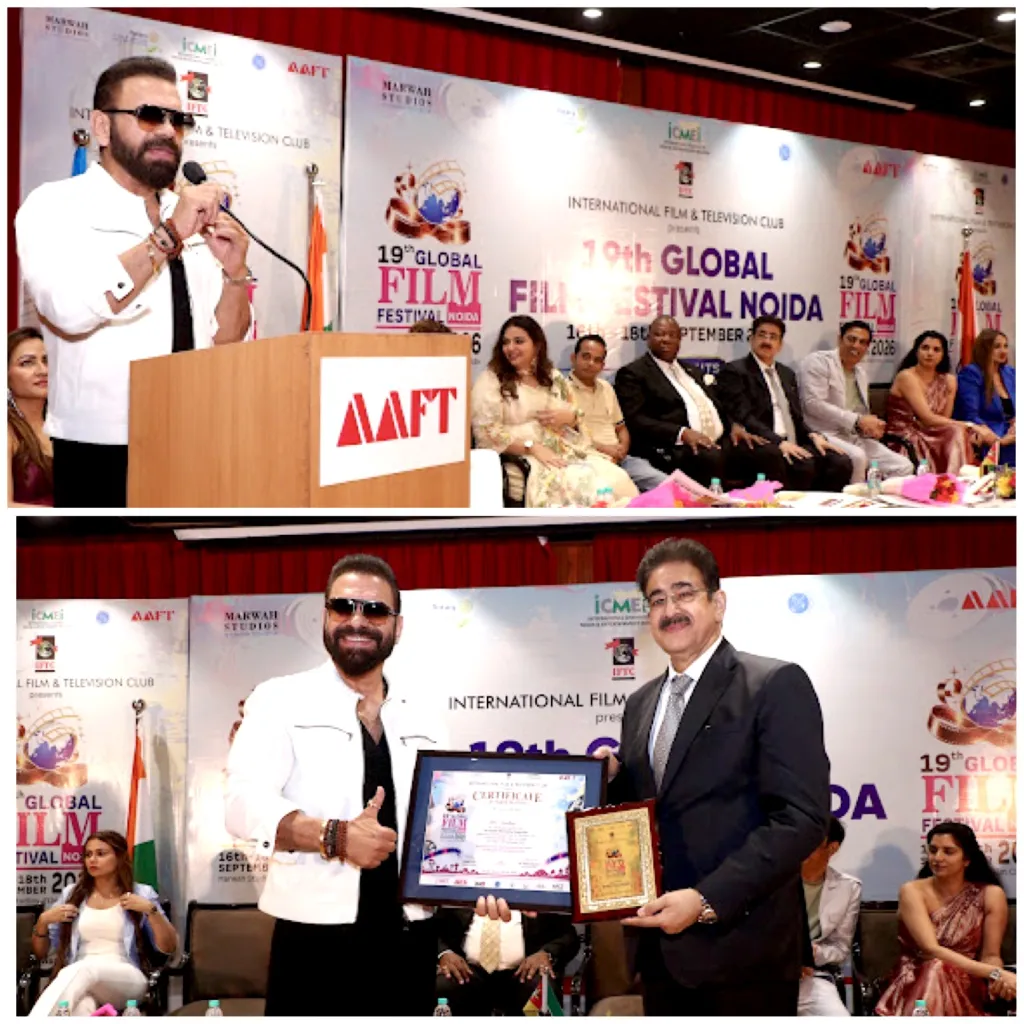 Rohit Choudhary Shares Acting and Film Production Experiences with Young Filmmakers at 19th Global Film Festival Noida